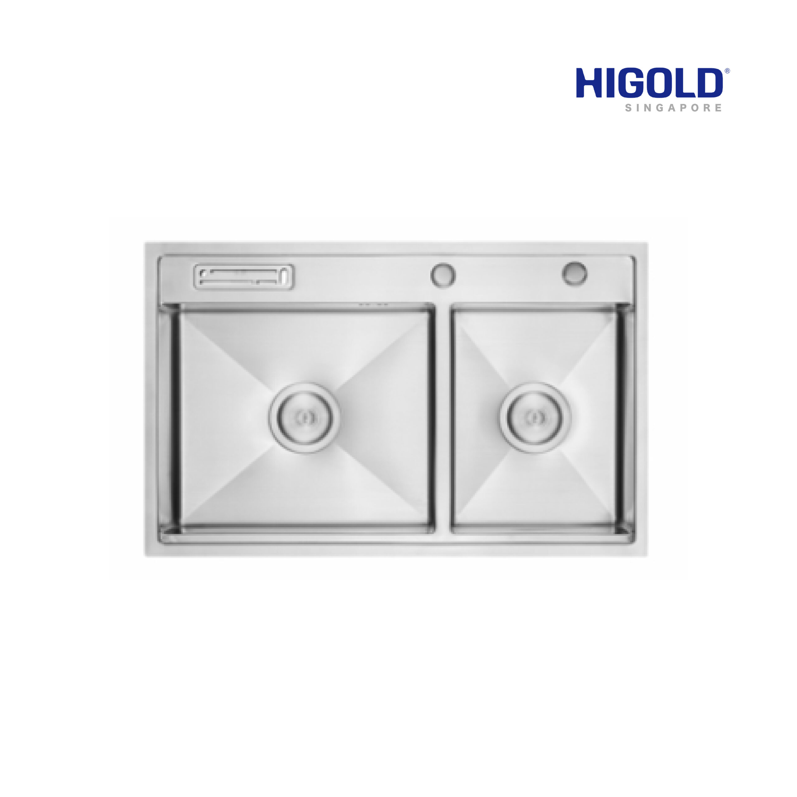 HIGOLD 304 stainless steel kitchen sink, chopping board package. can use for both top-mount or under-mount - Image 3