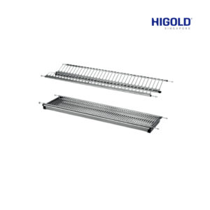 HIGOLD 304 Stainless Steel Dish Draining Rack