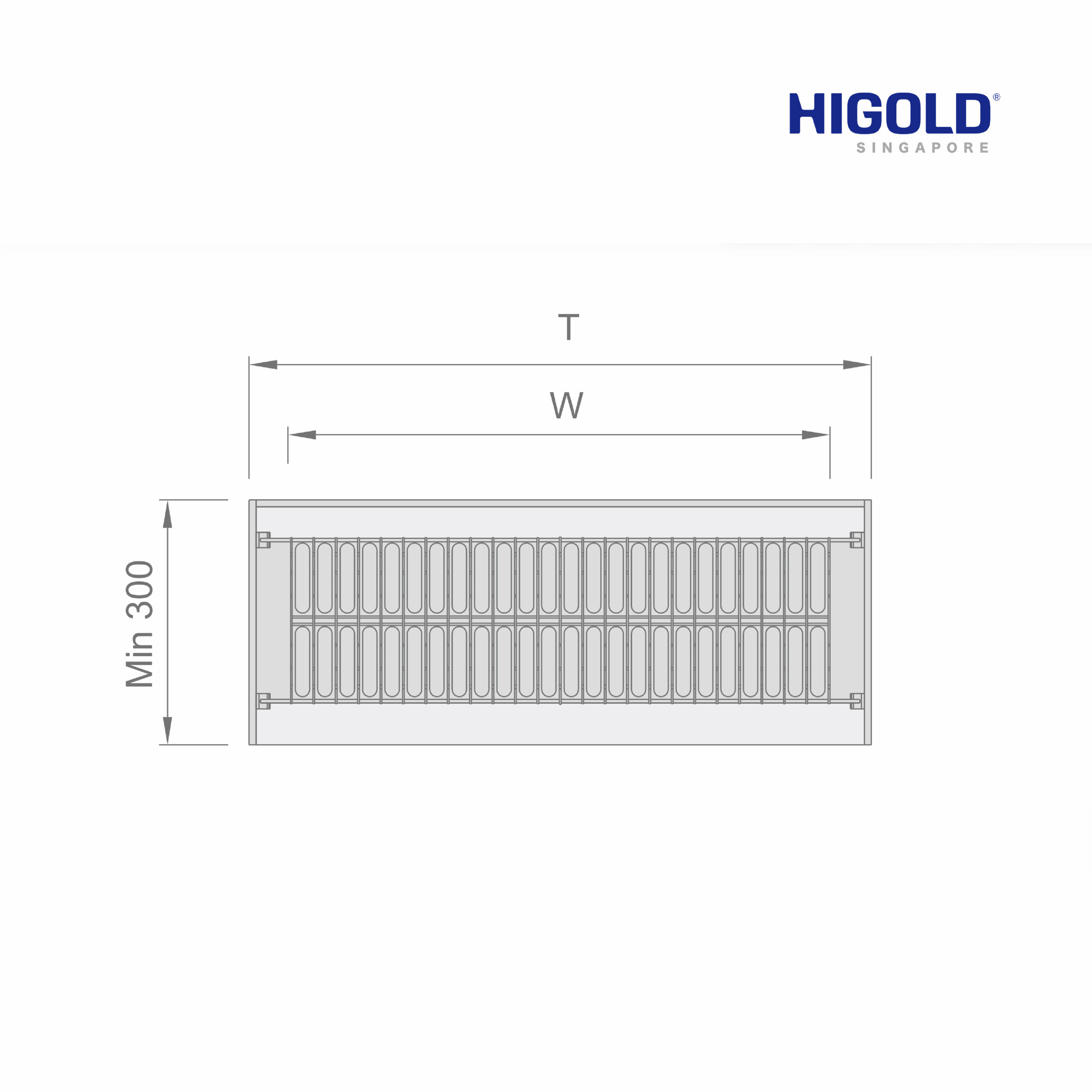 HIGOLD 304 Stainless Steel Dish Draining Rack - Image 4