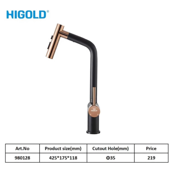 HIGOLD Piniz Pull-out Faucet - Image 5