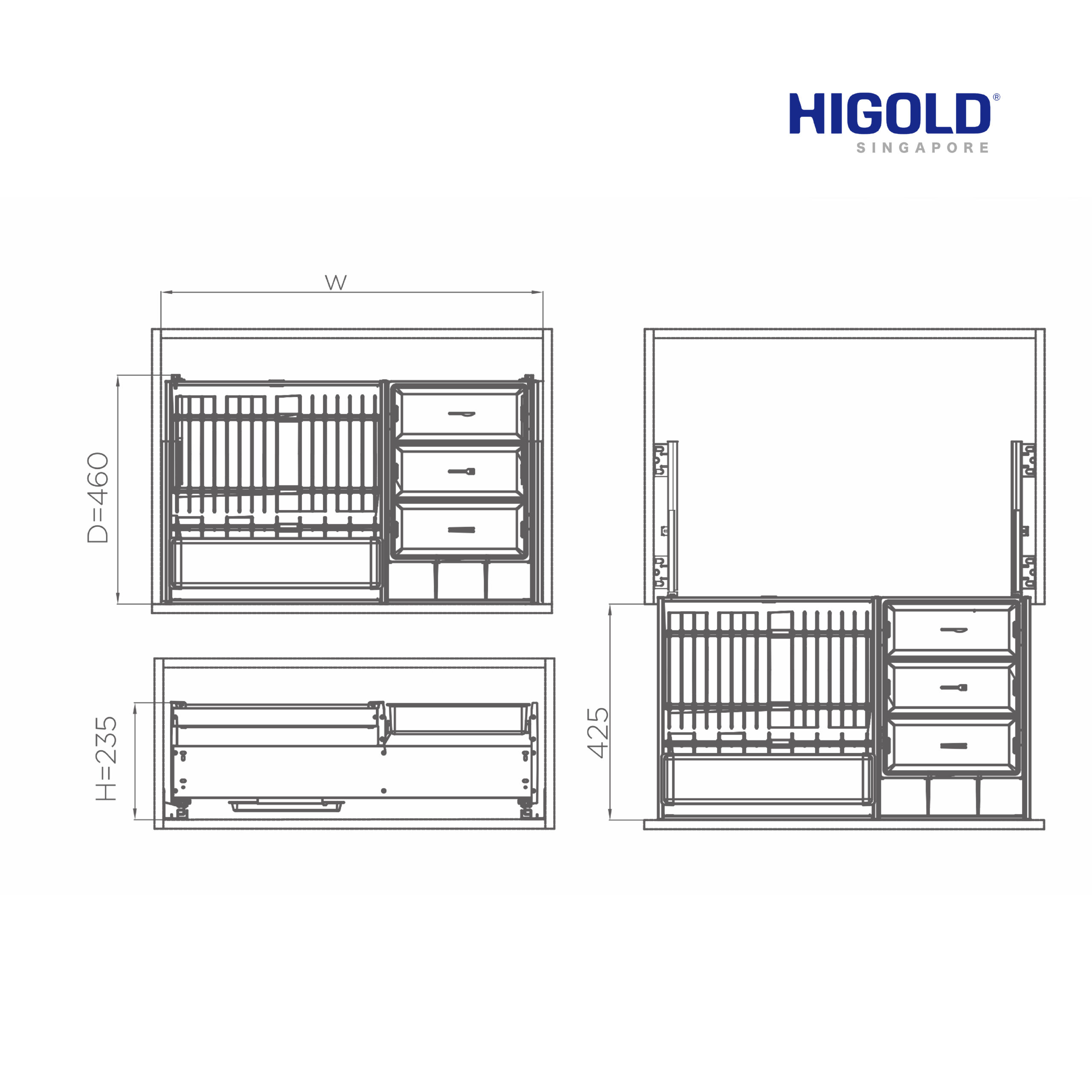 HIGOLD Shearer 4.0 Pull-out Basket - Image 8