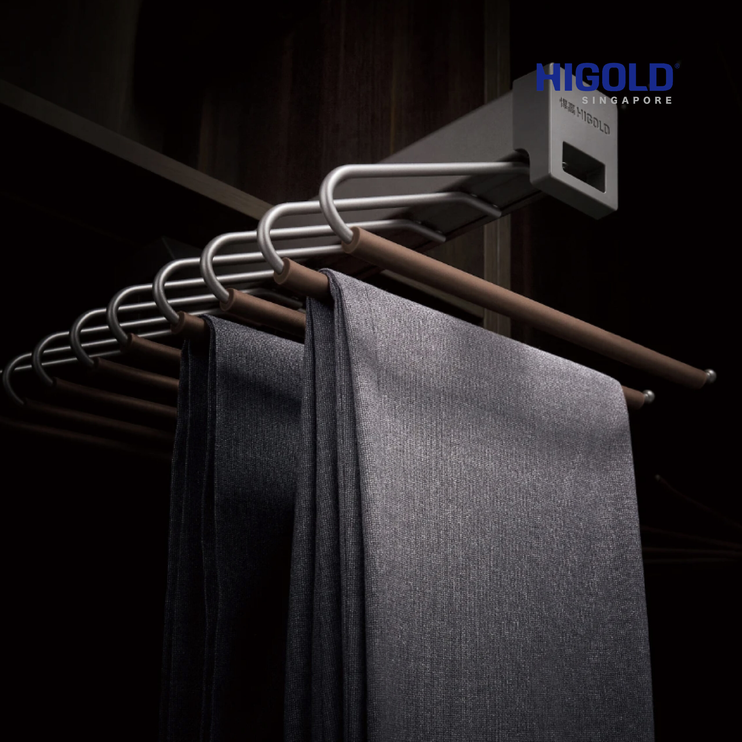 HIGOLD A Series Armani Top-mounted Panty Rack - Image 3