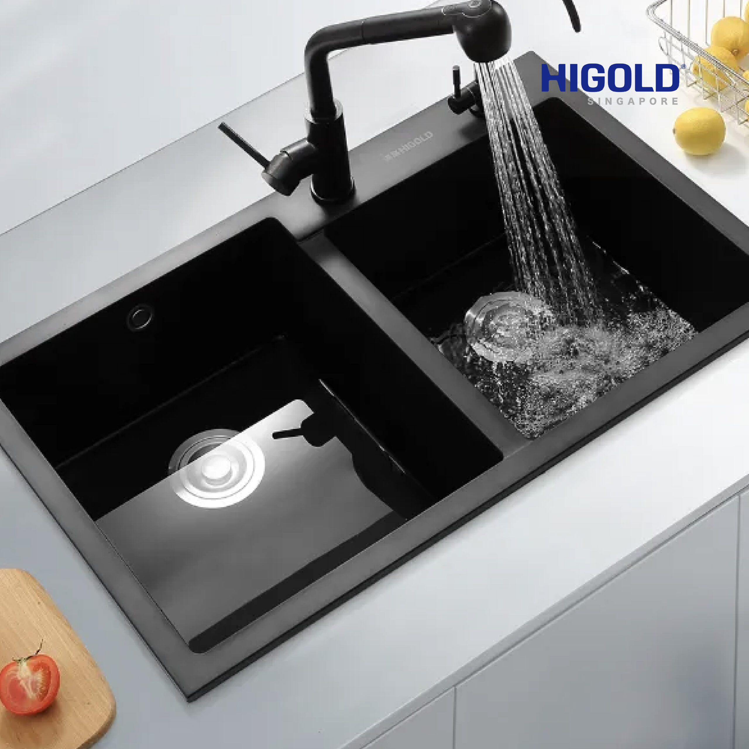 HIGOLD EMPEROR Quartz Single/Double Sink - Image 7