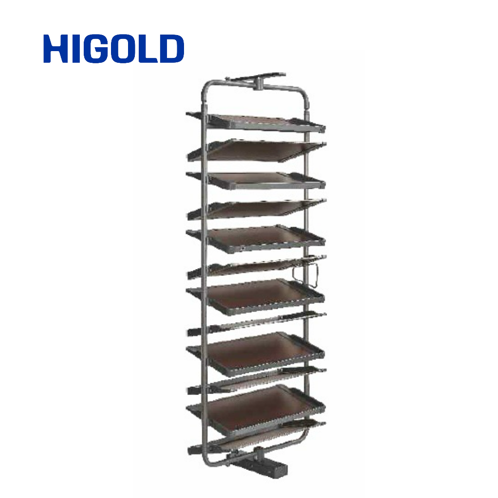 HIGOLD O Shape Rotating Shoe Rack