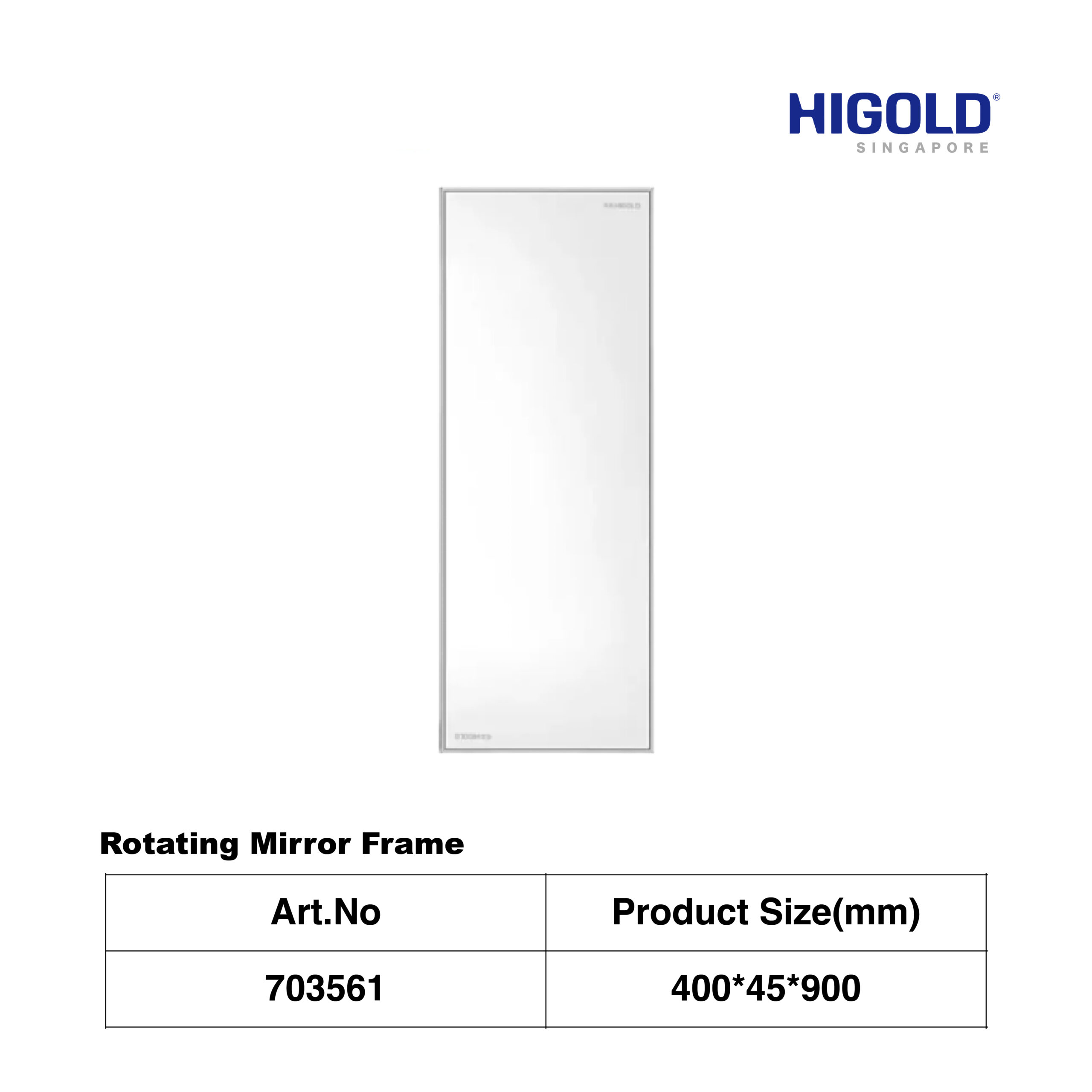 HIGOLD Rotating Mirror Frame - Image 2