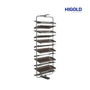 HIGOLD O Shape Rotating Shoe Rack