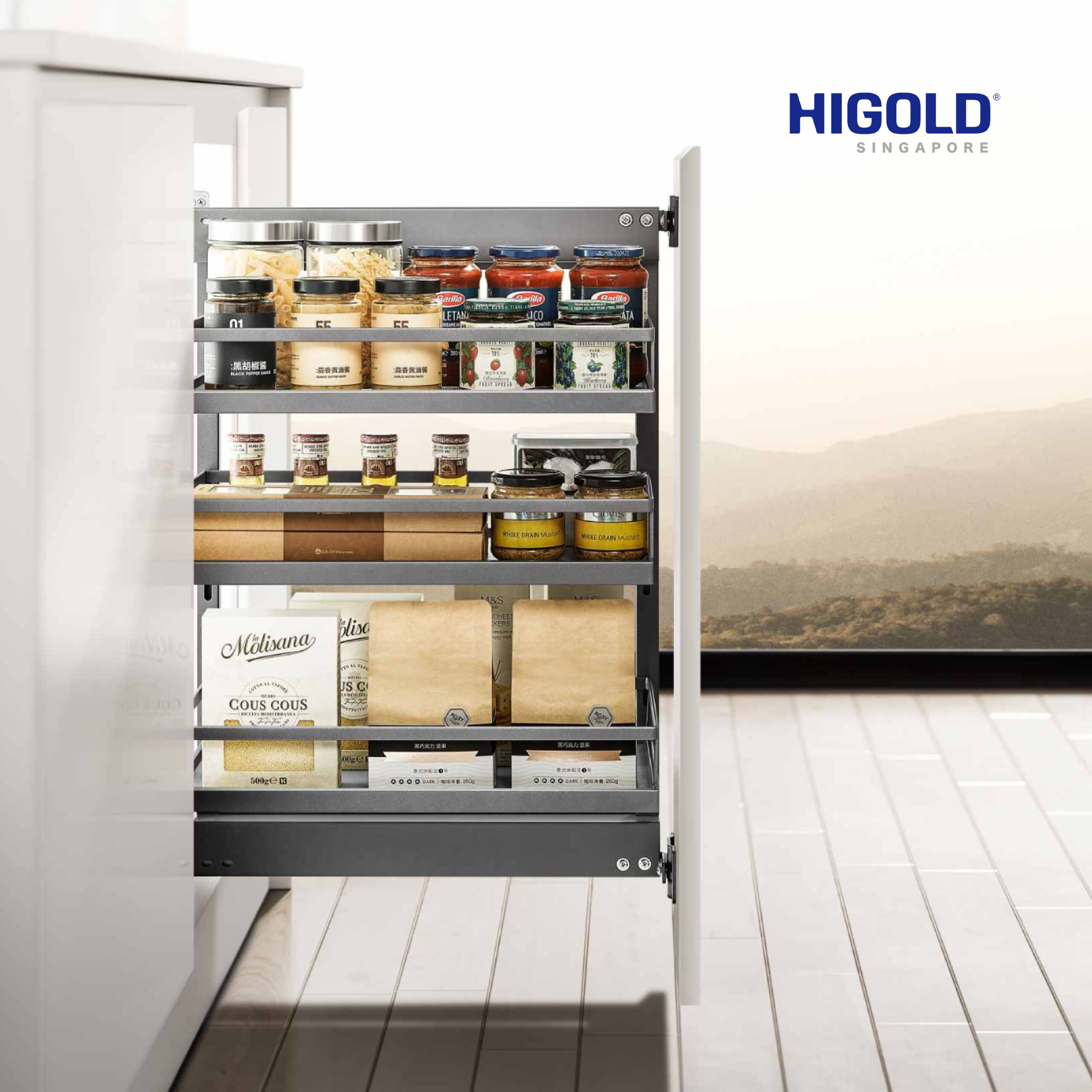 HIGOLD Diamond Style 3 Layers Basket - Image 3