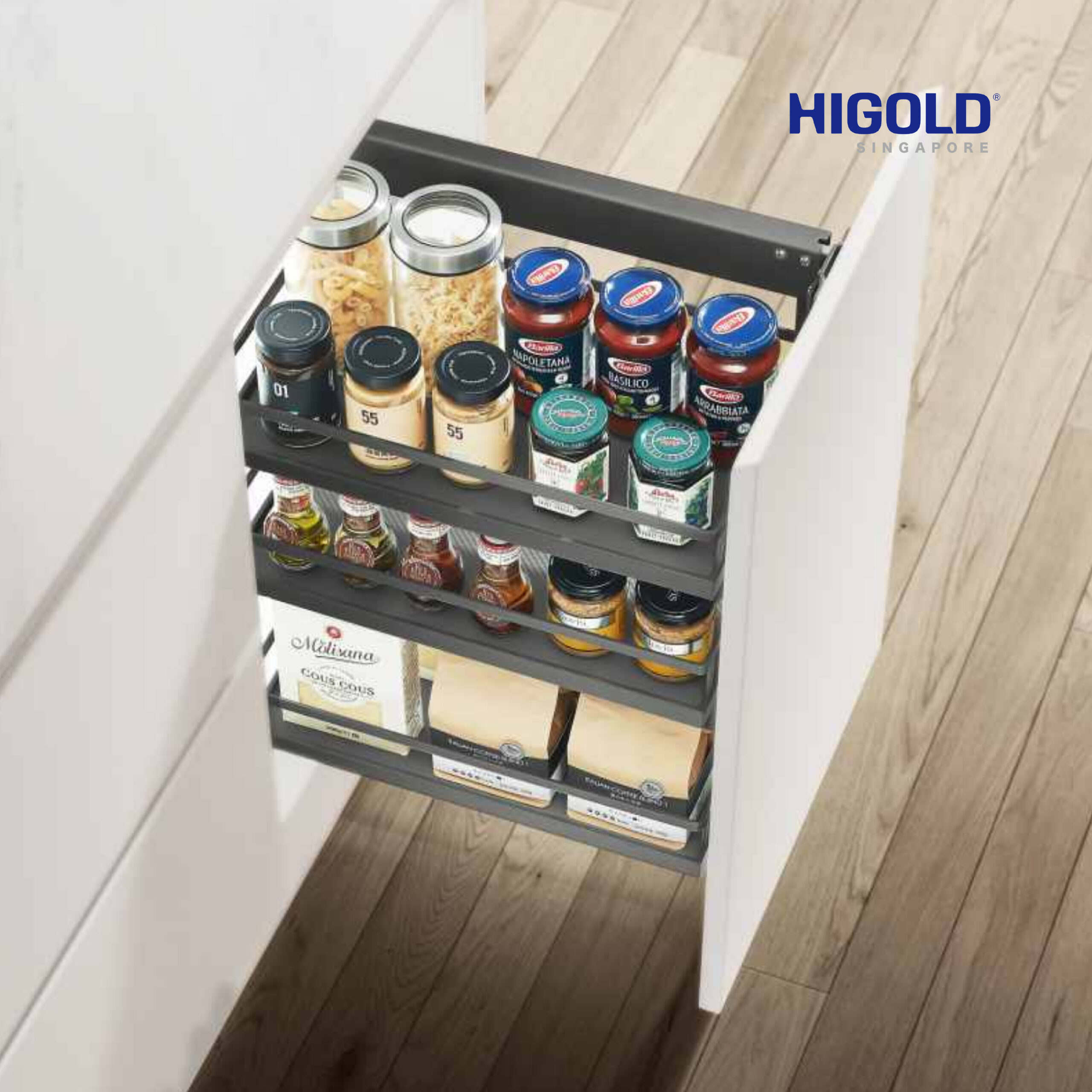HIGOLD Diamond Style 3 Layers Basket - Image 4