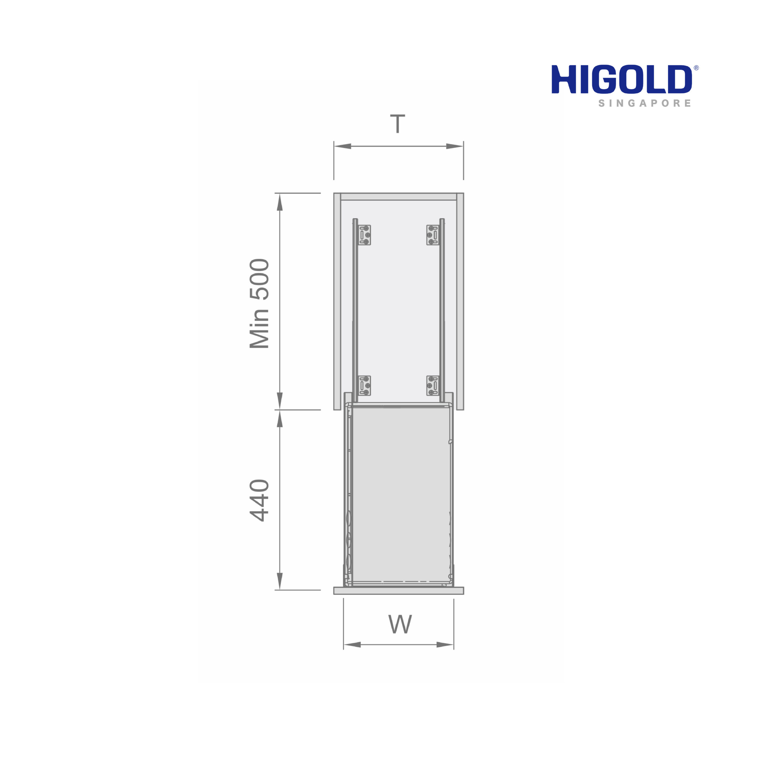 HIGOLD Diamond Style 3 Layers Basket - Image 5