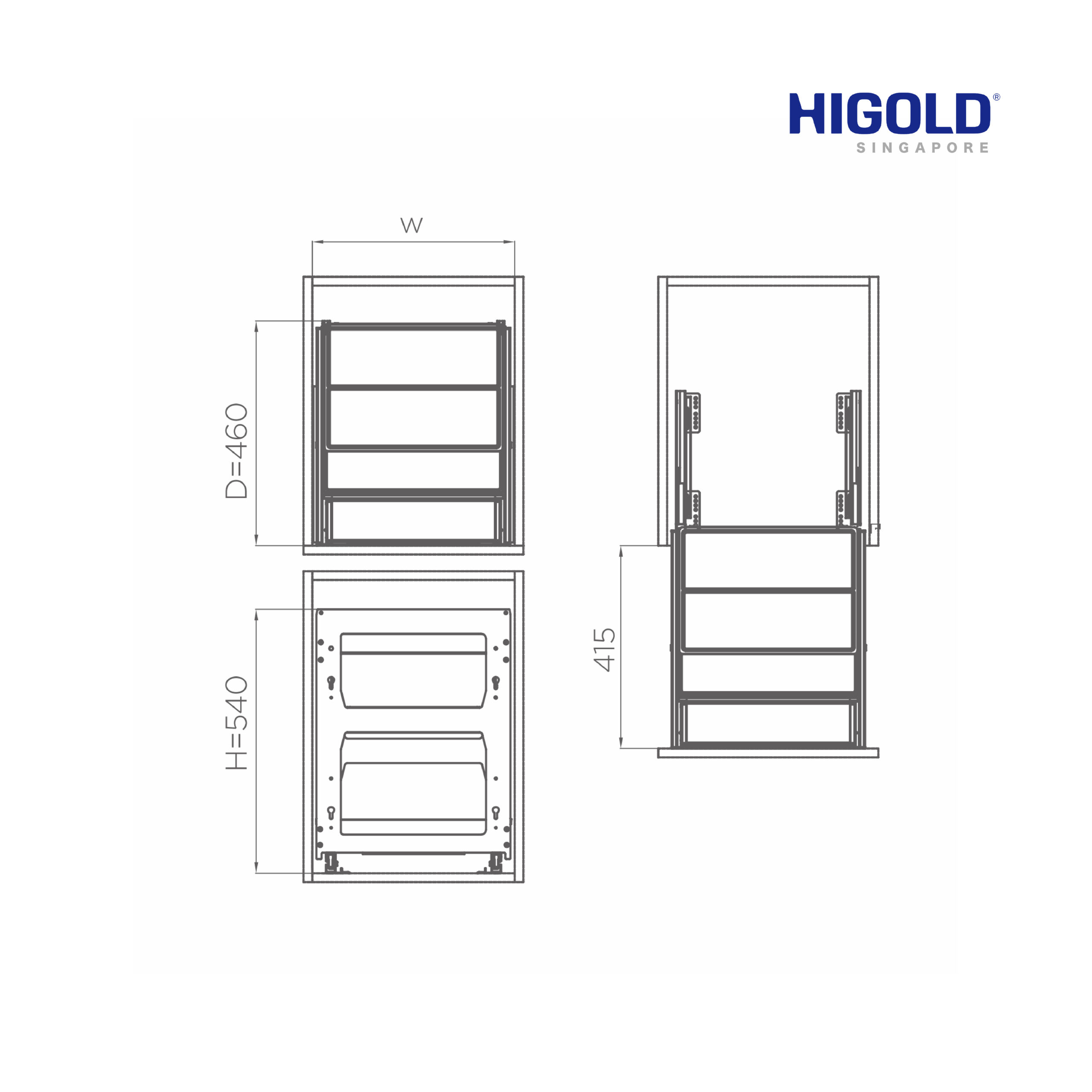 HIGOLD Shearer 3.0 Series Low Base Basket - Image 4