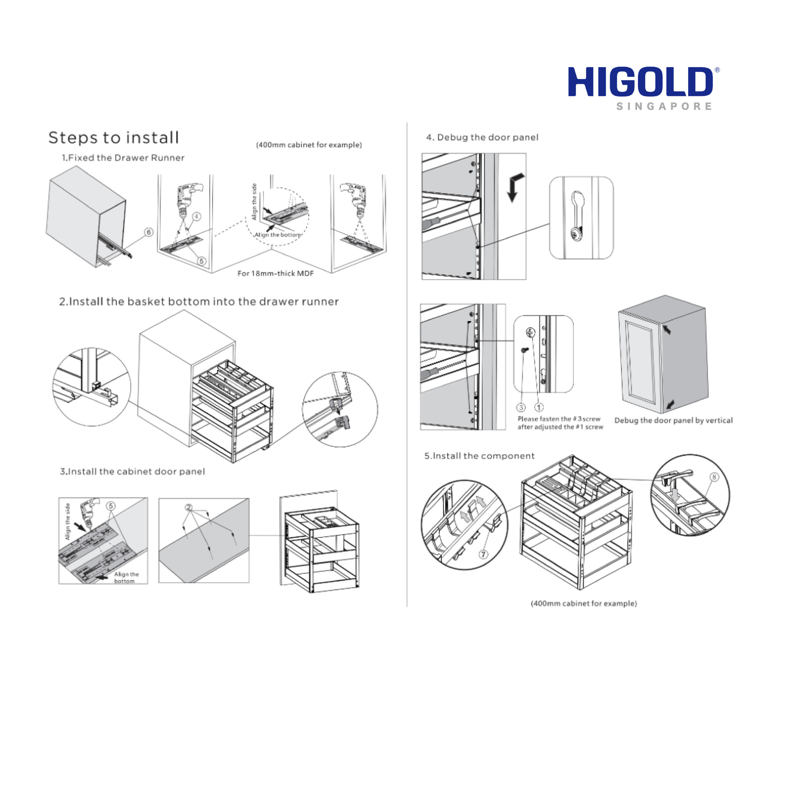 HIGOLD Shearer 3.0 Series Low Base Basket - Image 5