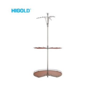 HIGOLD 3 IN 1 CORNER RACK Multifunctional 360 Rotating Clothes Hanger