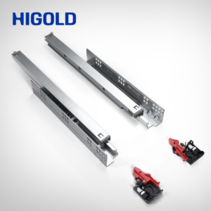 HIGOLD Full Extension Damping Concealed Slide Rail- G series