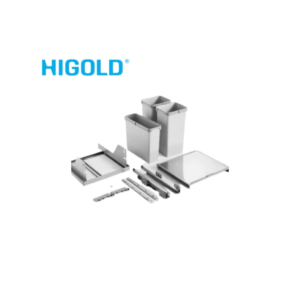 HIGOLD UK Style Wastebin(17L+14L*2)