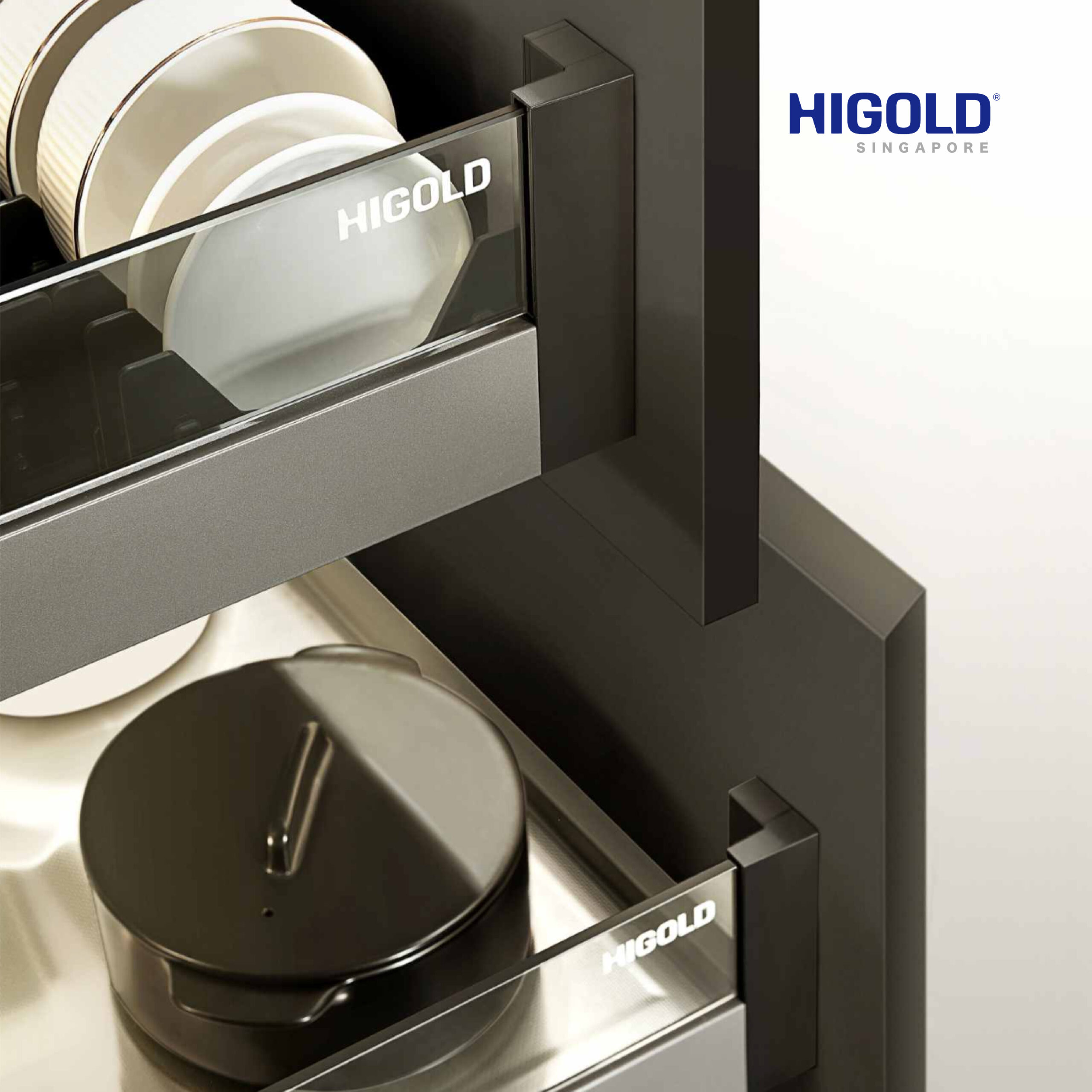 HIGOLD Shearer 3.0 Three Side Drawer With Glass Pannel - Image 4