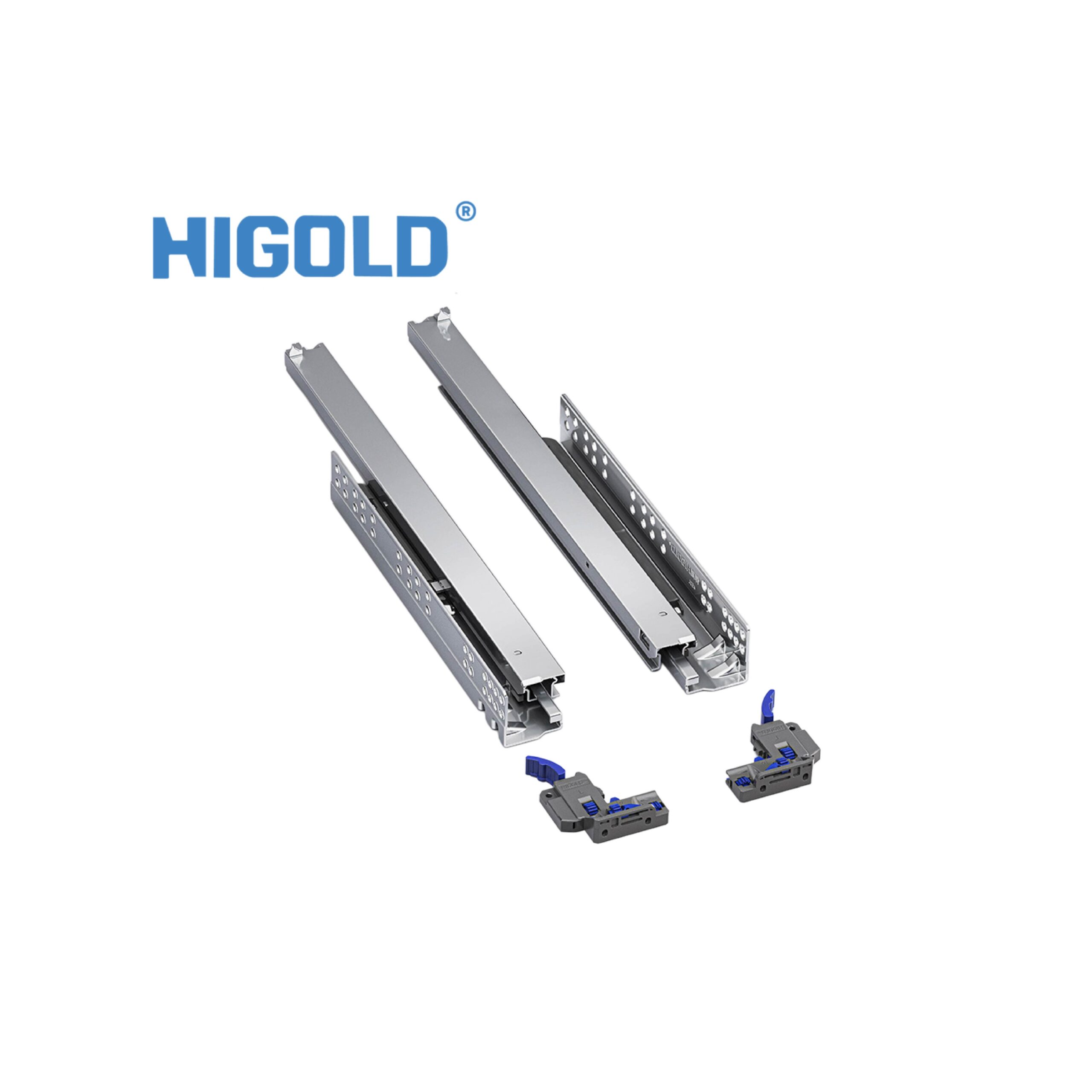 HIGOLD Full Extension Damping Concealed Slide Rail- G series