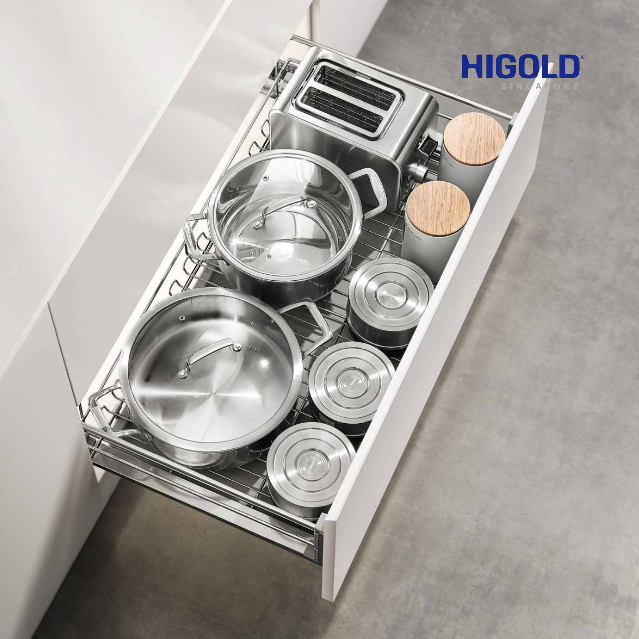 HIGOLD Multi-purpose Pull Out Basket - MARTIN 2.0 - Image 6