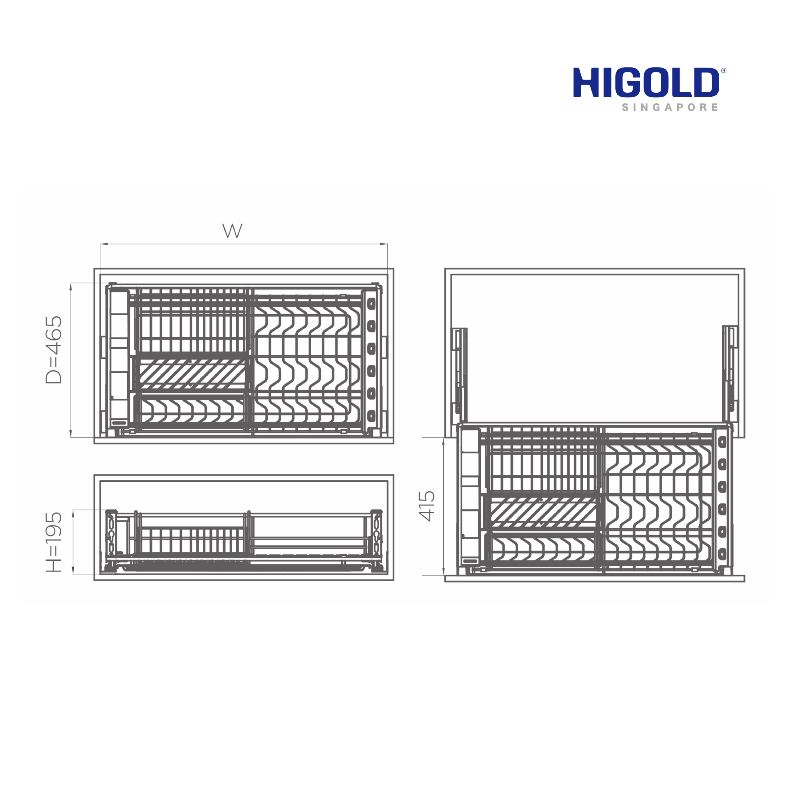 HIGOLD Multi-purpose Pull Out Basket - MARTIN 2.0 - Image 8