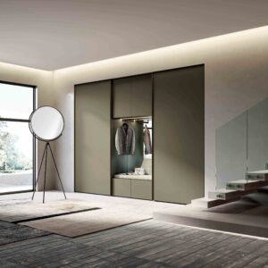 OPK Wardrobe Sliding Door System, Two Ways Soft Close,No Bottom Track