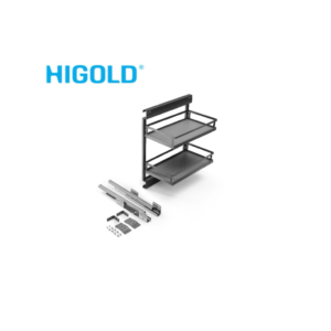 HIGOLD Diamond Style Side 2 Layers Basket