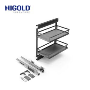 HIGOLD Diamond Style Side 2 Layers Basket