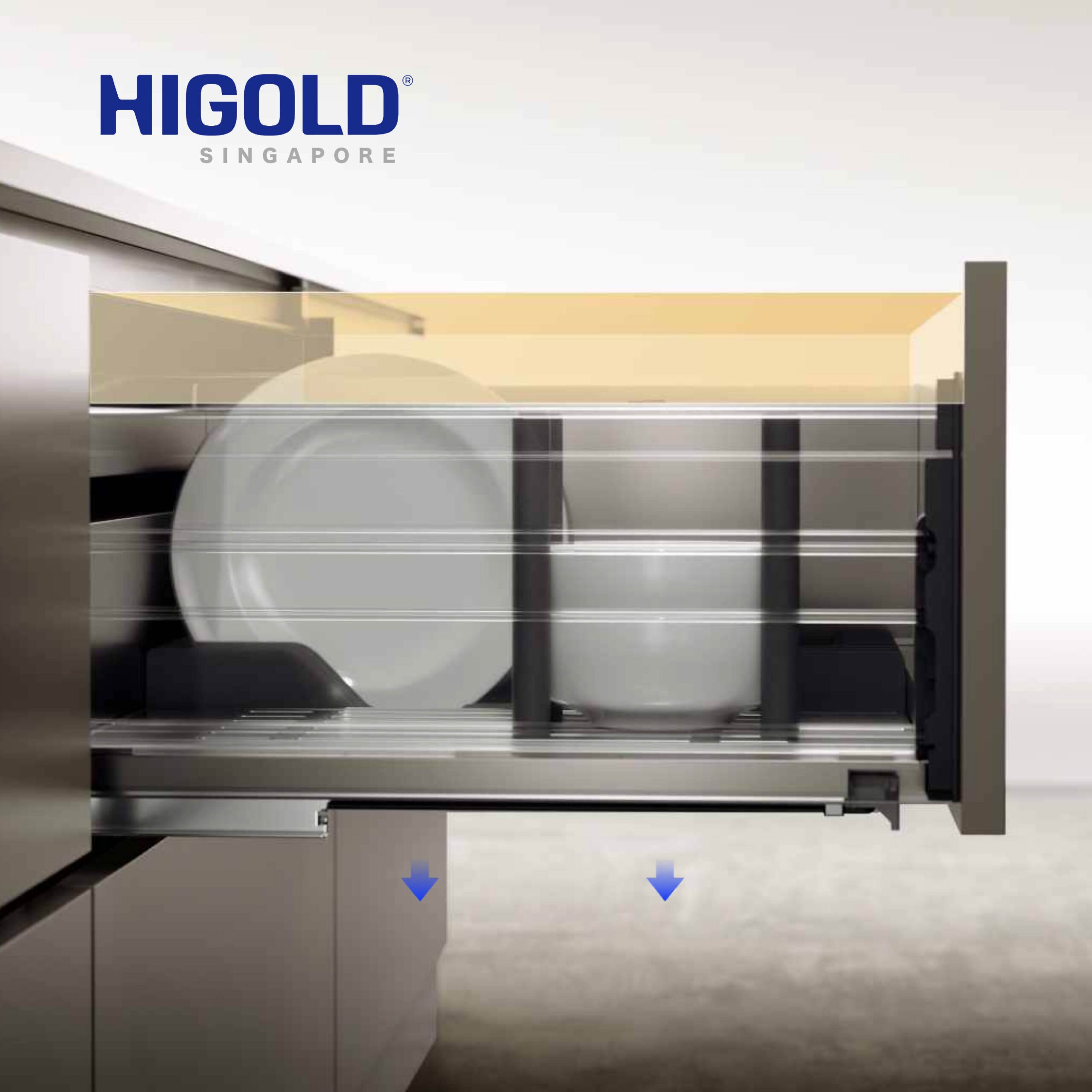 HIGOLD Shearer 4.0 Max Pull Out Basket Drawer - Image 5