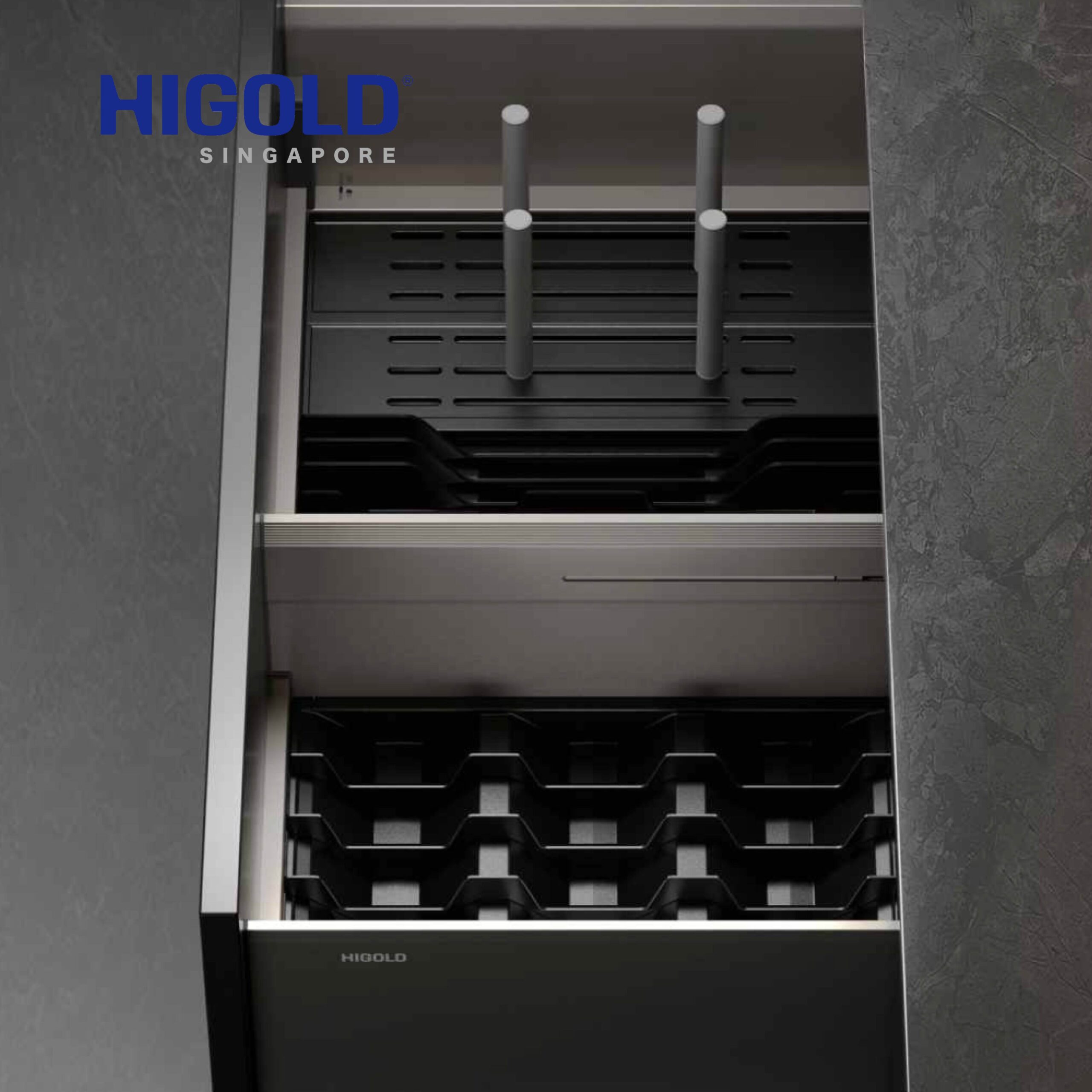 HIGOLD Shearer 4.0 Max Pull Out Basket Drawer - Image 4