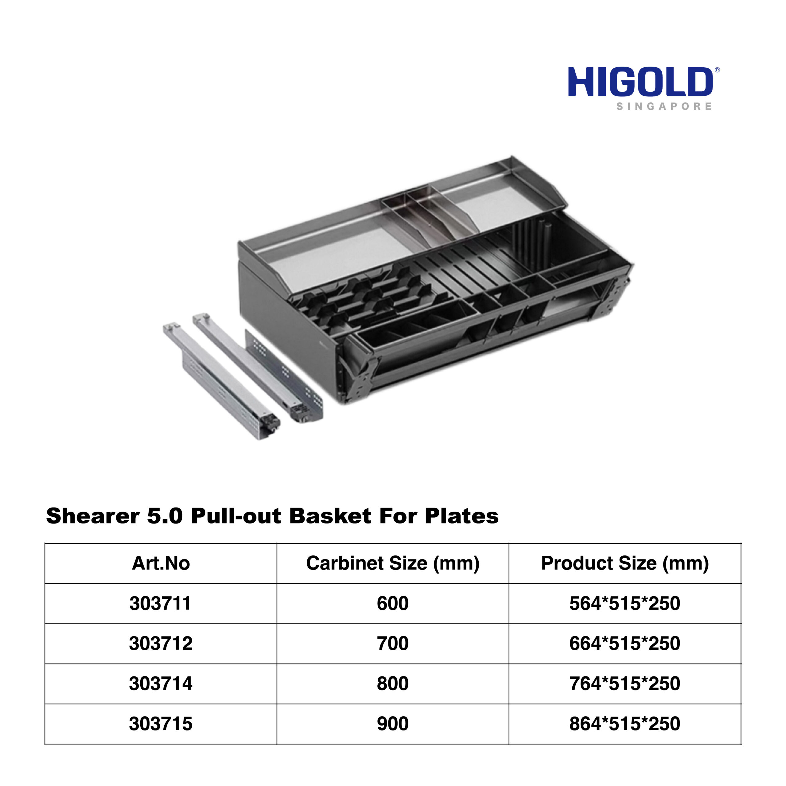 HIGOLD Shearer 5.0 Flash Pull-Out Basket - Image 4
