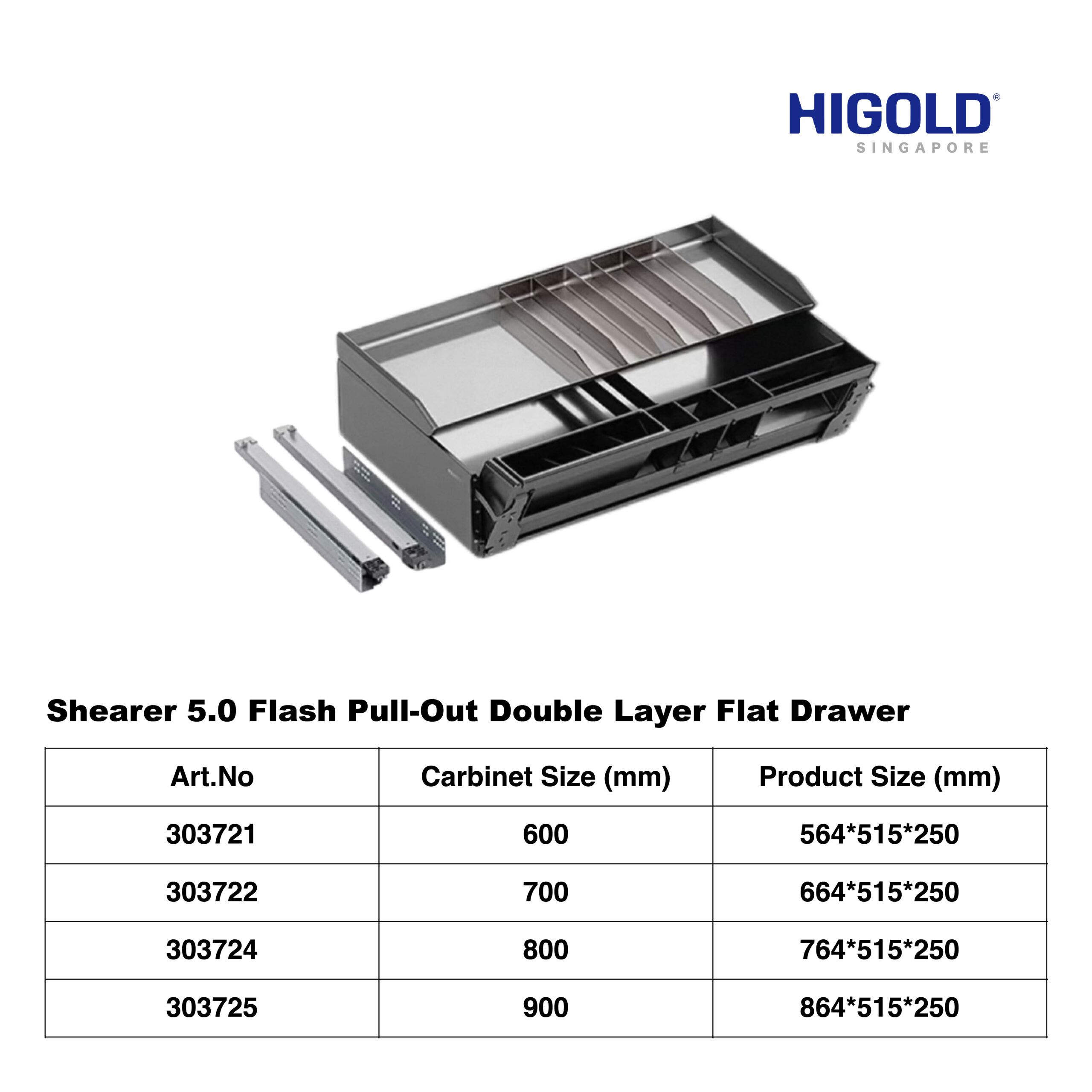 HIGOLD Shearer 5.0 Flash Pull-Out Basket - Image 3