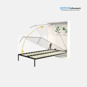 HN Vertical Wall Bed Hardware System (Basic Set, Mattress Not Included)