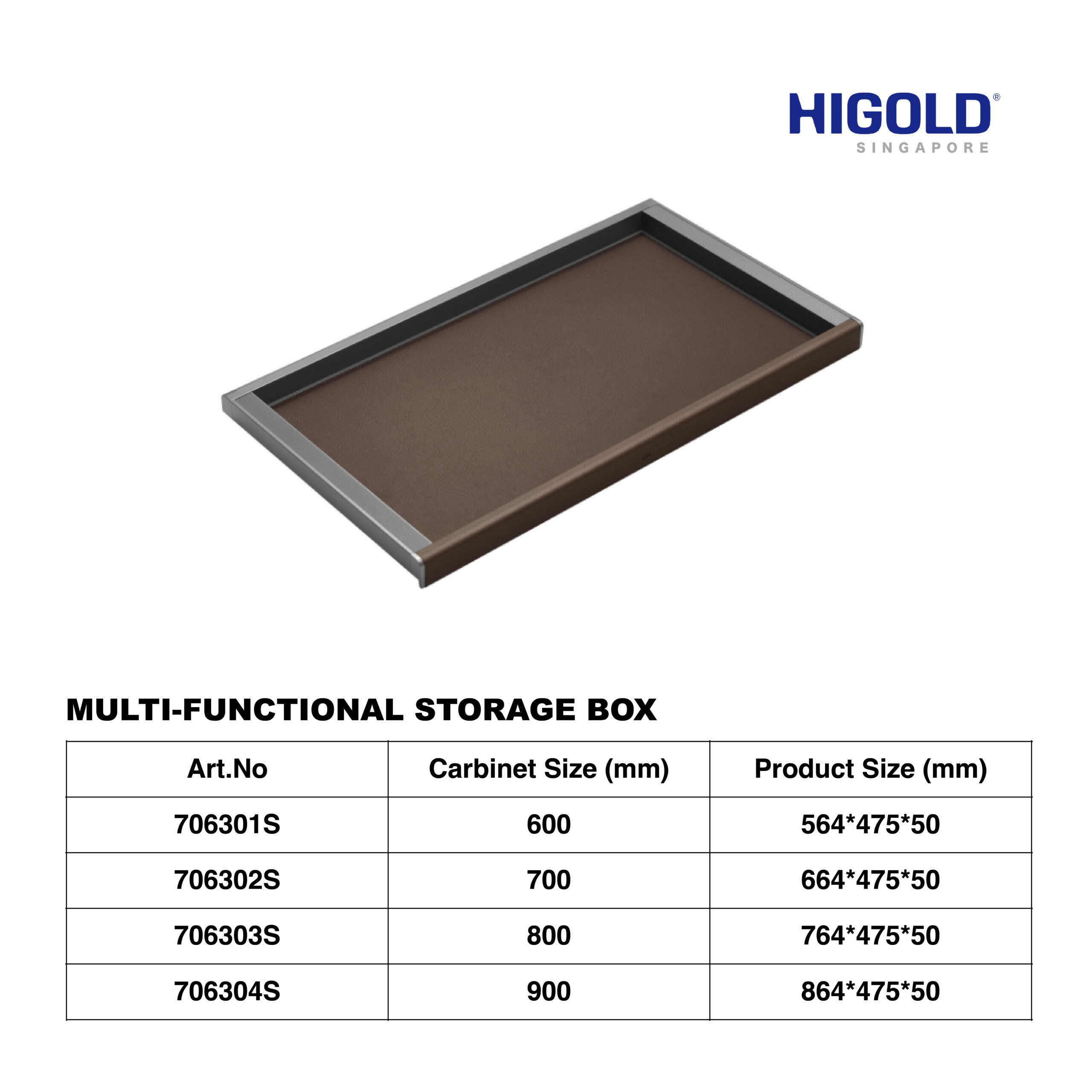 HIGOLD MULTI-FUNCTIONAL STORAGE BOX - Image 2
