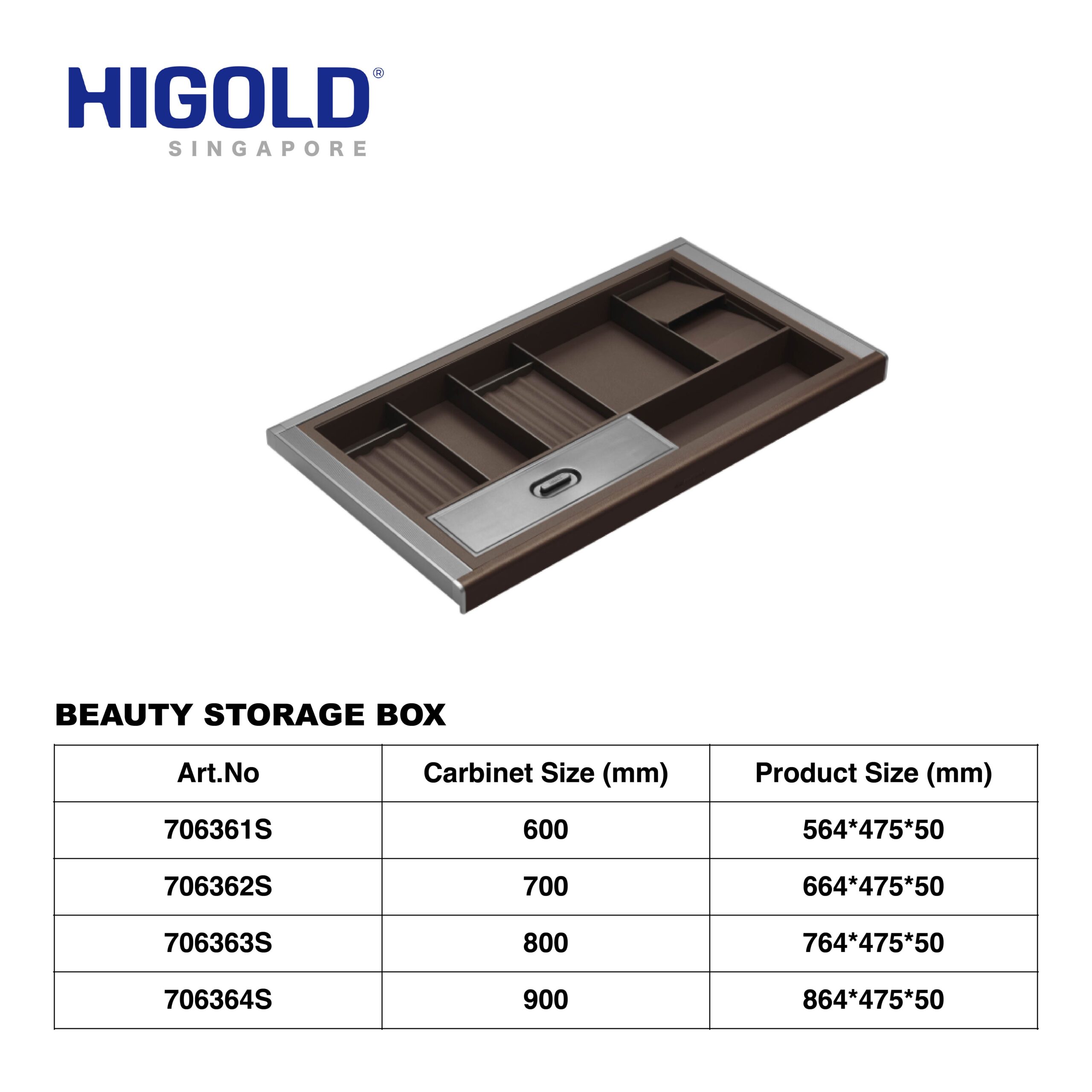 HIGOLD BEAUTY STORAGE BOX - Image 3