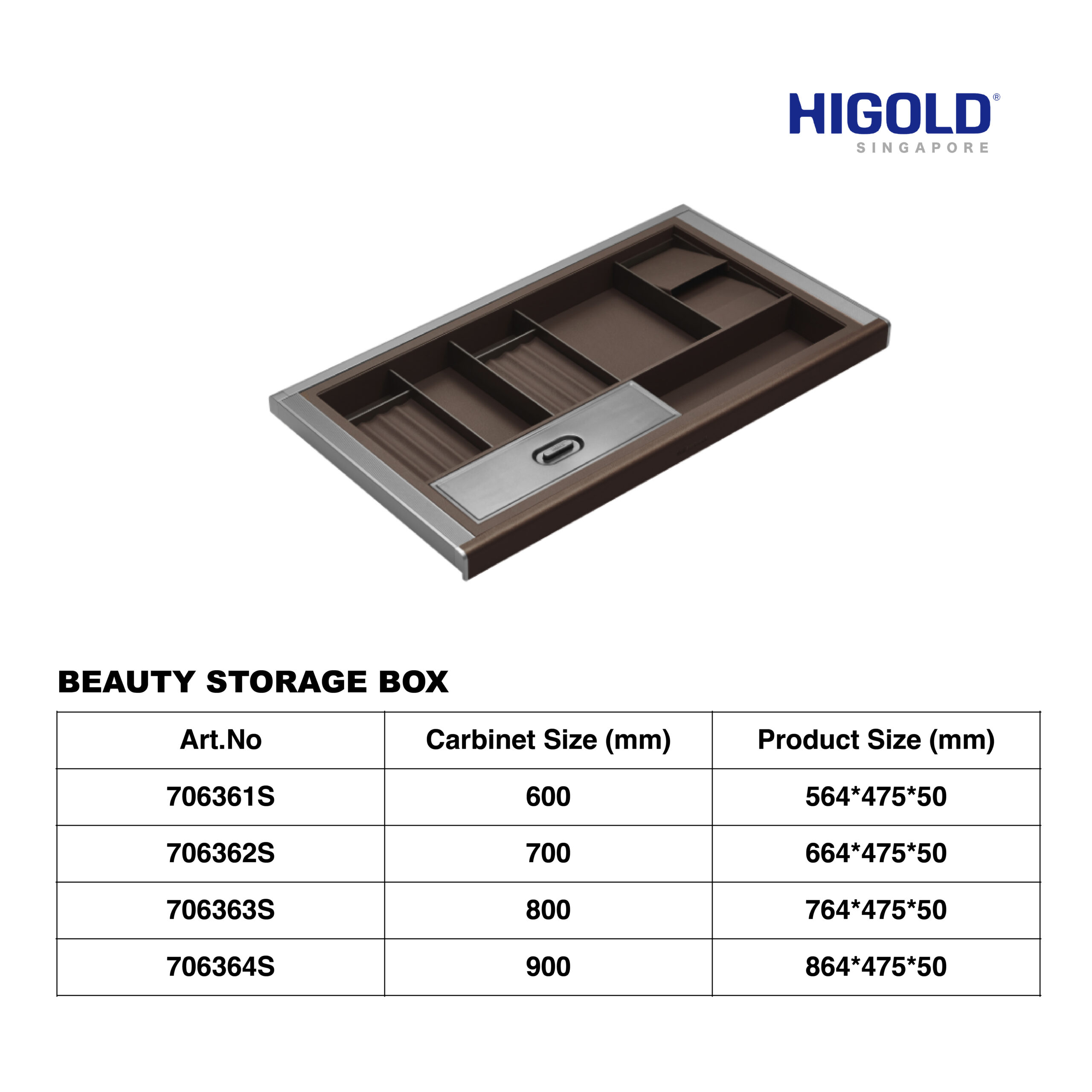 HIGOLD BEAUTY STORAGE BOX - Image 2