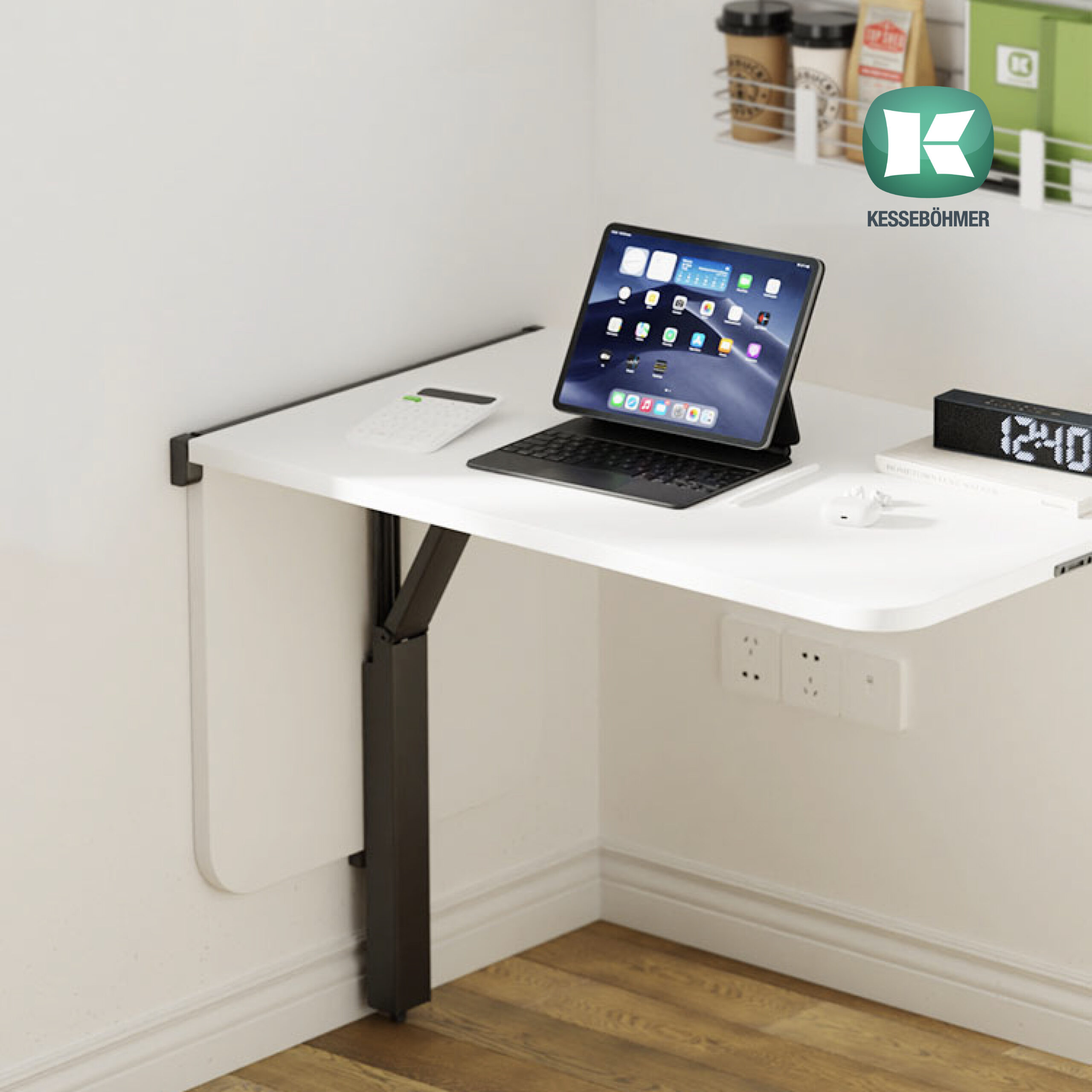KESSEBÖHMER TopSwing Fold-Down Table System with 2 Table Panels - Image 8