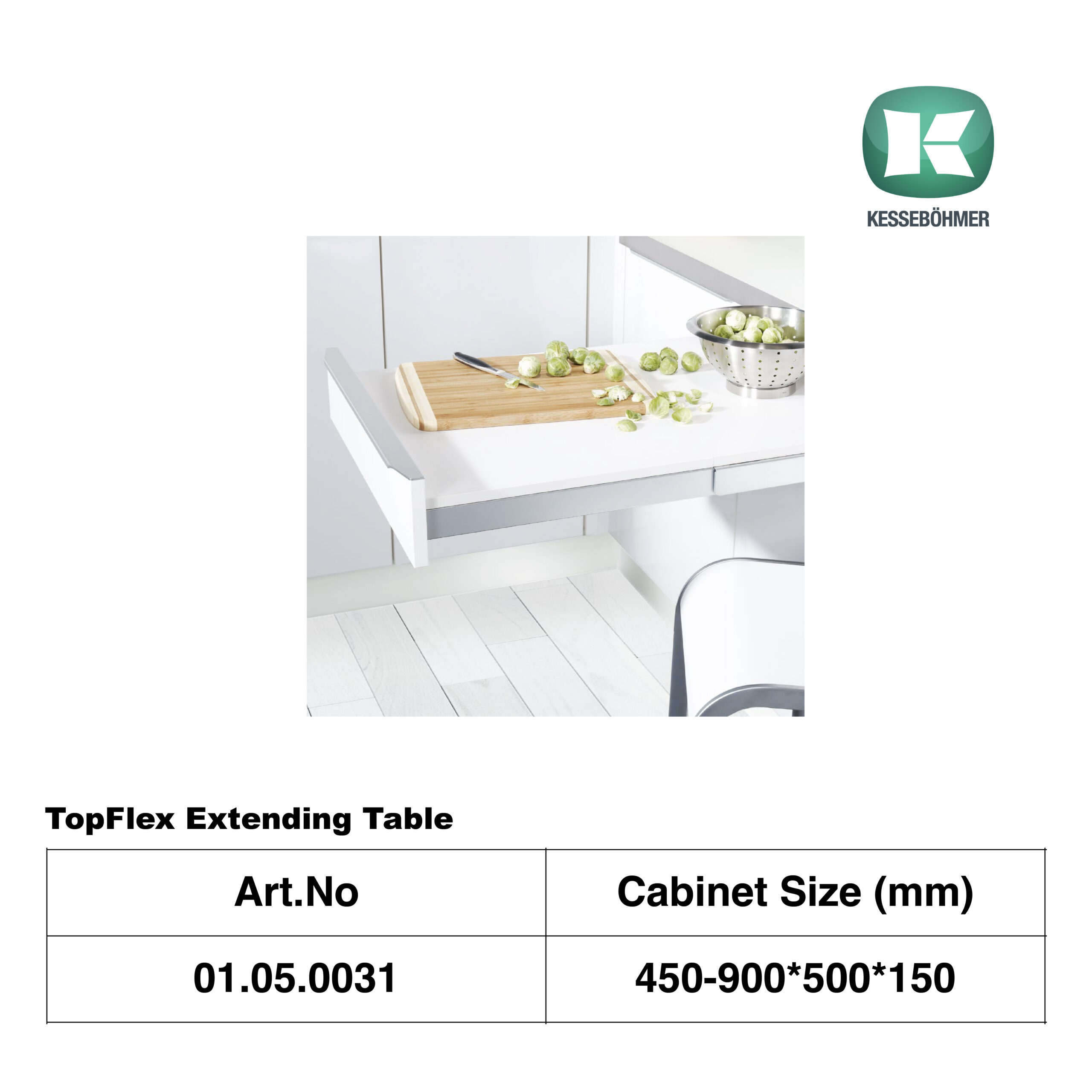 KESSEBOHMER TopFlex Extending Table - Image 2