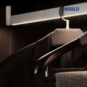 HIGOLD Premium One Meter Alumnium ClothesRail & Rod Holders 「Without Light」