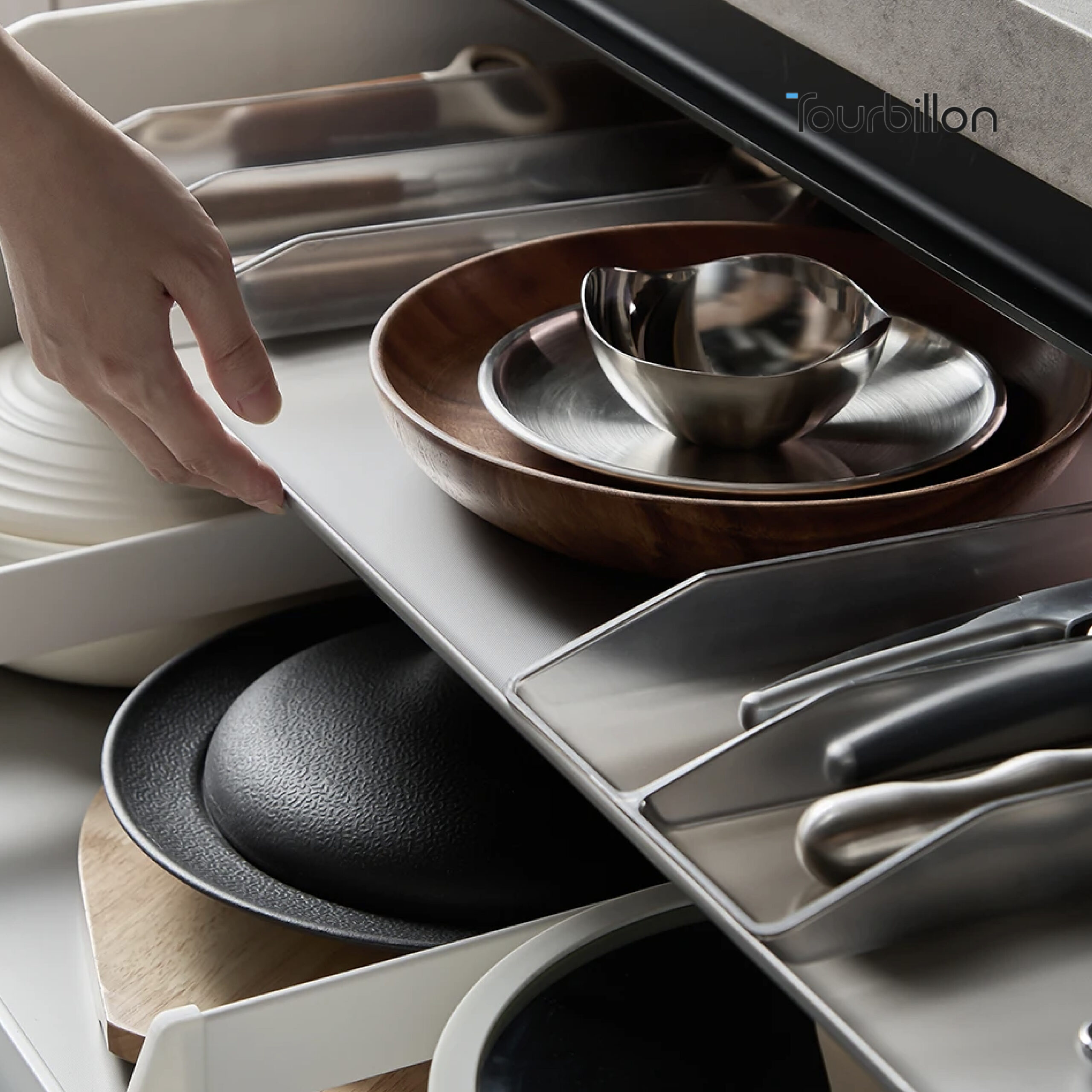 Tourbillon Quick Series Pull-Out Cookware basket - Image 5