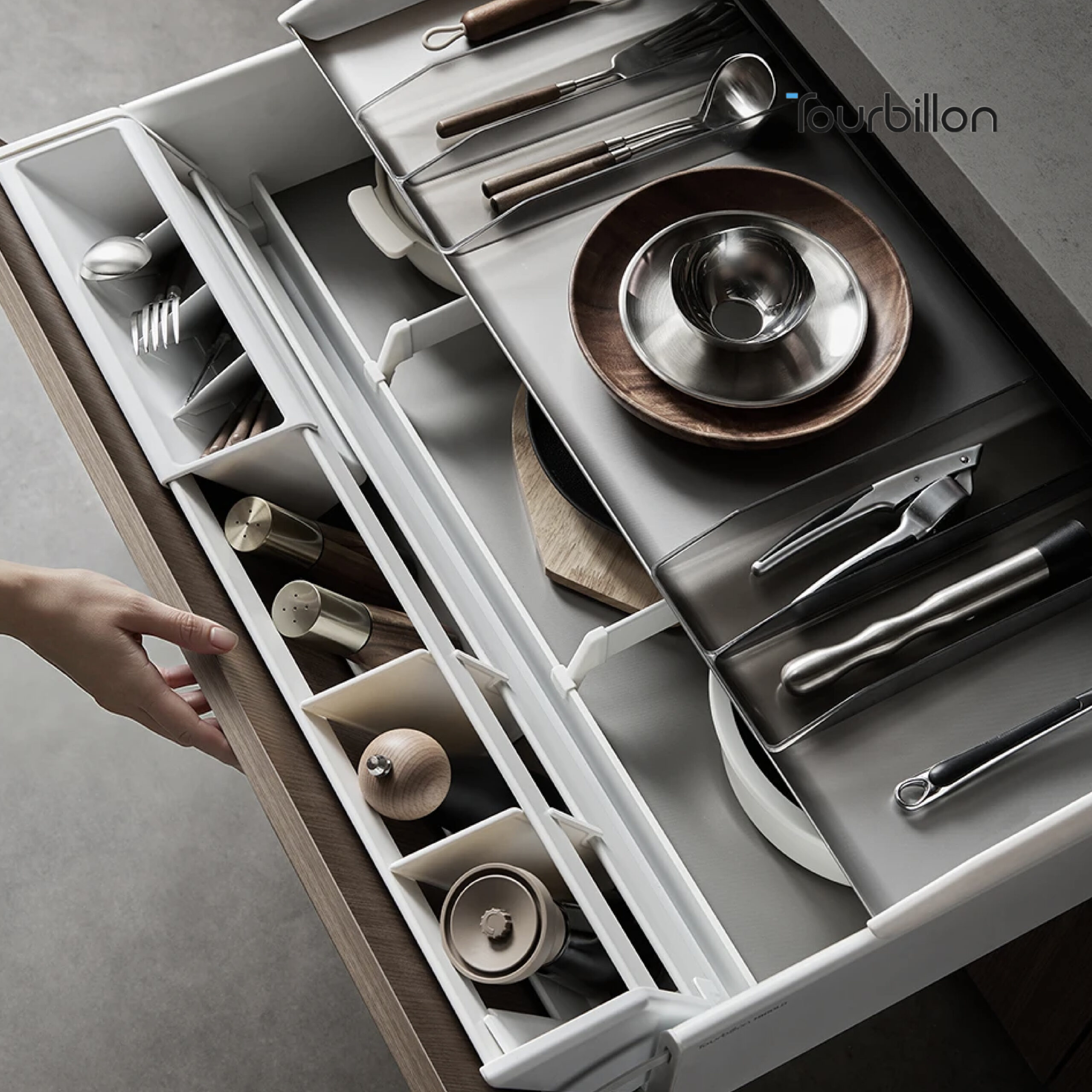 Tourbillon Quick Series Pull-Out Cookware basket - Image 6
