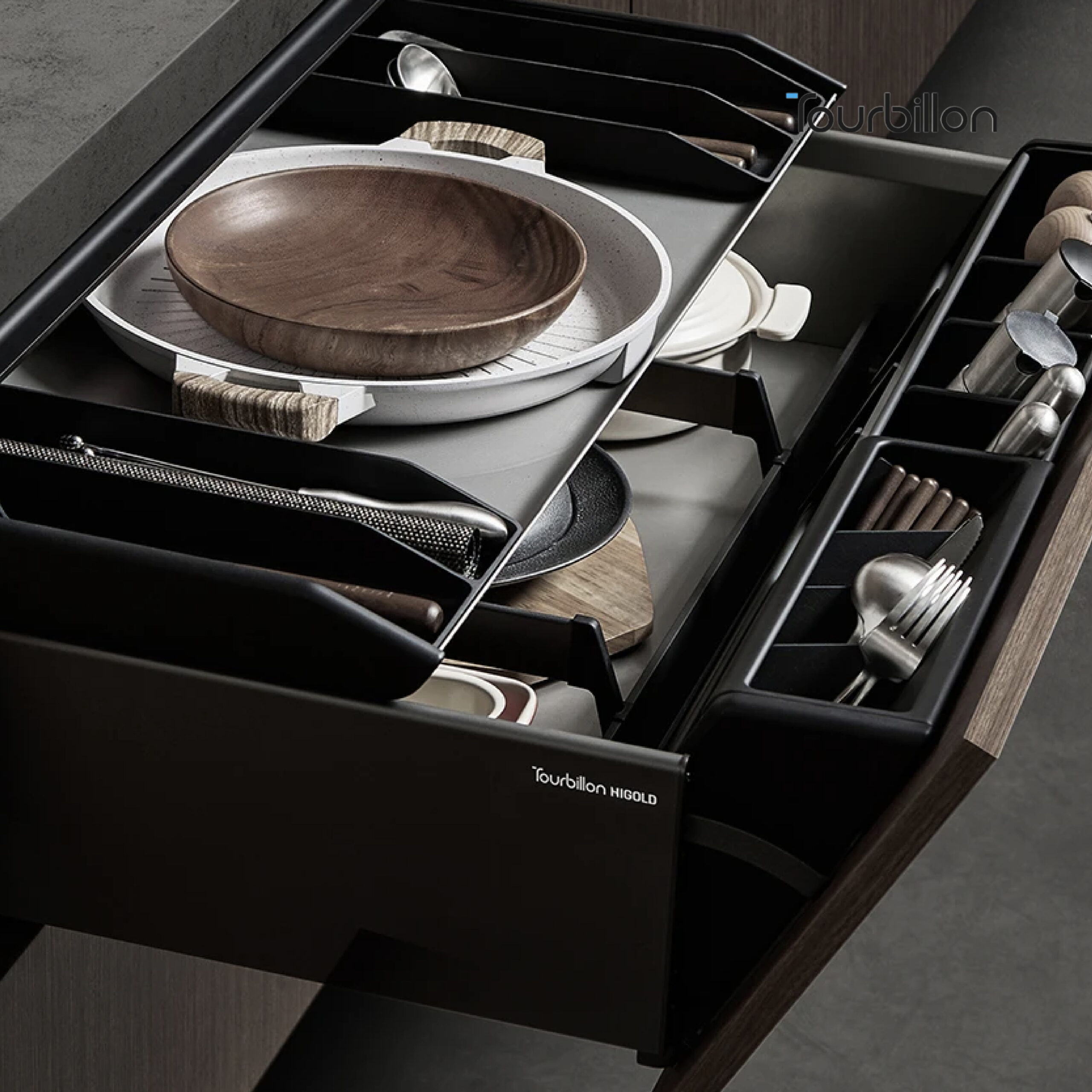 Tourbillon Quick Series Pull-Out Cookware basket - Image 8